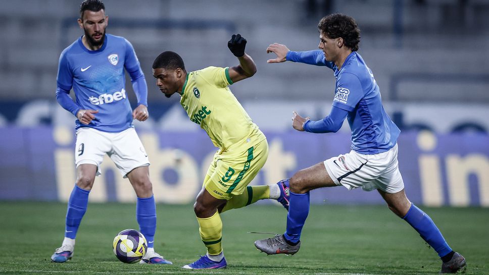 Спартак (Варна) 0:0 Лудогорец, атаки и към двете врати