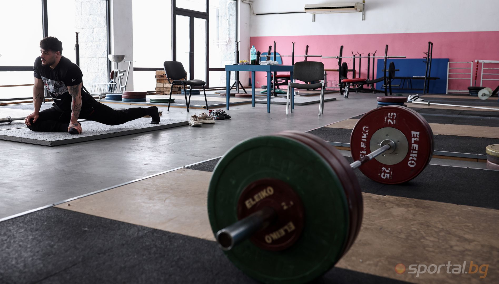 Карлос Насар тренира в Белмекен