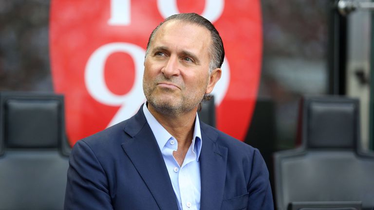 Собственикът на Милан Гери Кардинале изпрати специално послание на Стефано