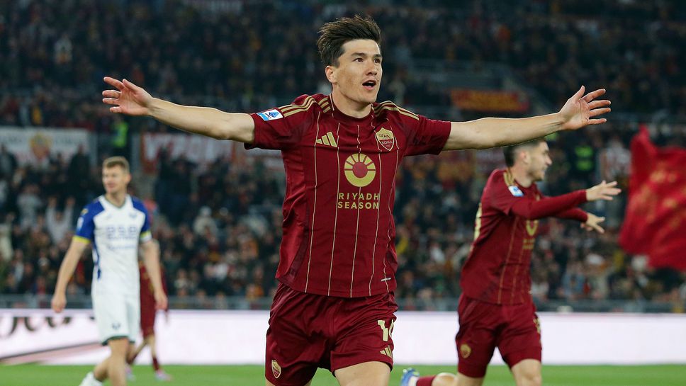 Ранен гол прати Рома в топ 6