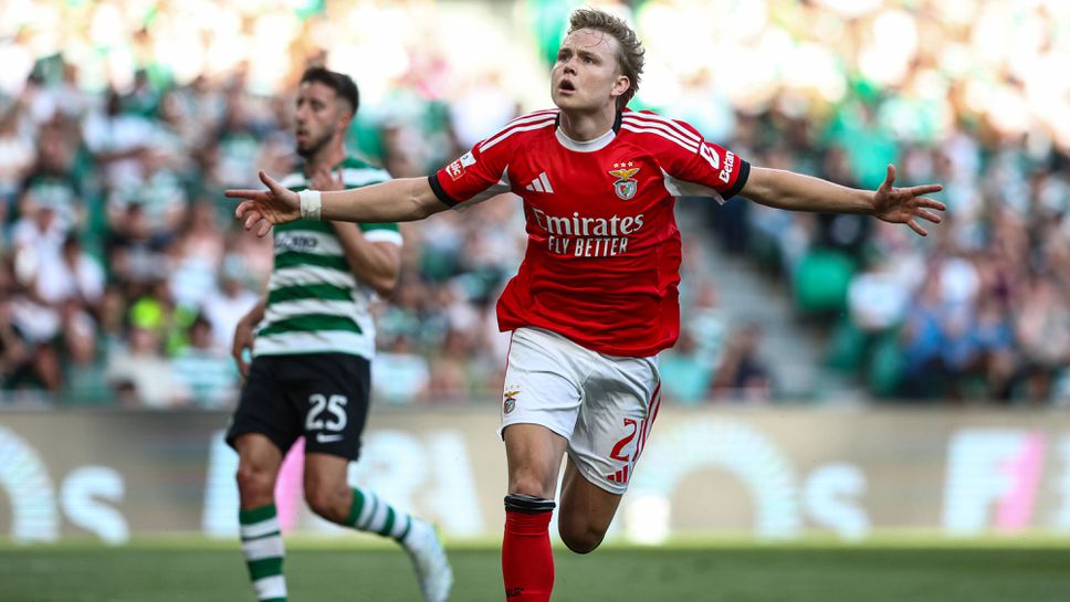 Бенфика спечели драматично дербито със Спортинг