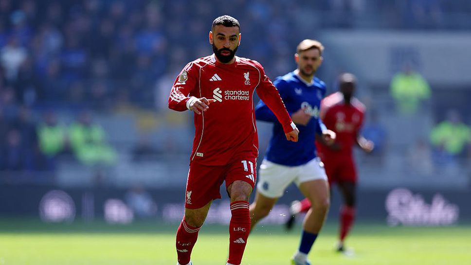 Евертън 0:1 Ливърпул, Салах даде предина на "червените"