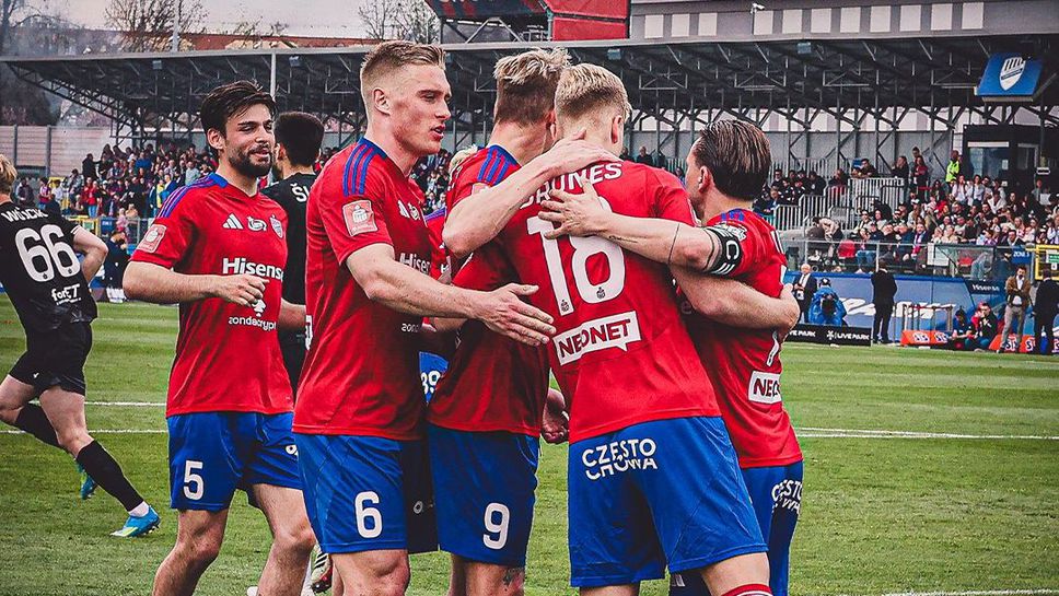 Краковия загуби тежко в отсъствието на Минчев