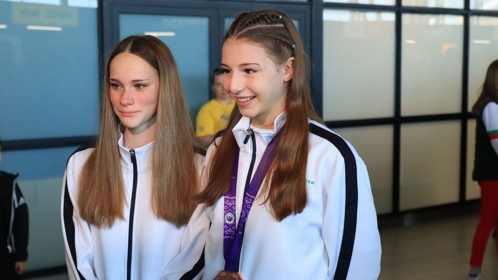 Бронзовата медалистка от Световното Дея Пеева се завърна в България