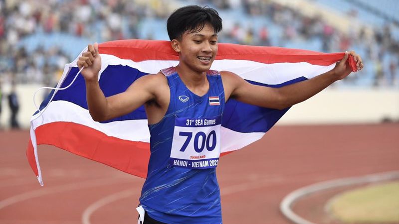 16-годишен спринтьор от Тайланд бяга 20.37 секунди на 200 метра