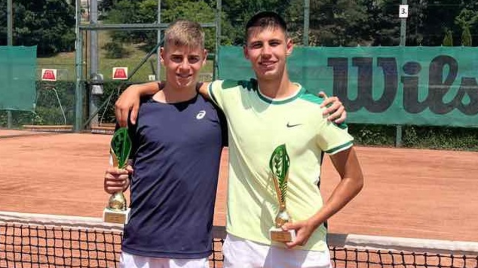 Димитър Кисимов стана шампион на двойки на турнир от категория J60 на ITF в Унгария