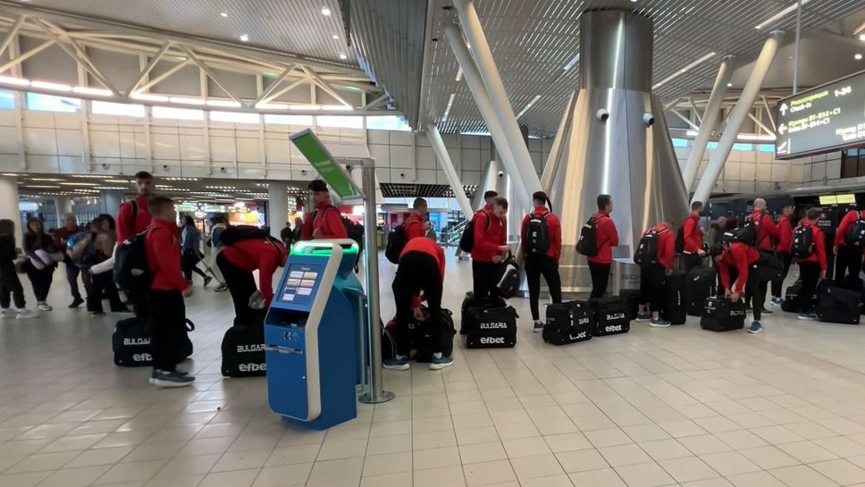 Националният отбор на България по волейбол за мъже замина за Турция за първия турнир от Лигата на нациите