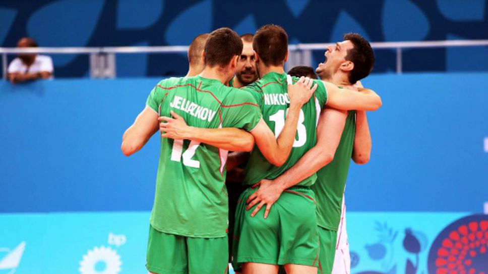 България на 1/4-финал в Баку след 3:1 над Русия (ГАЛЕРИЯ)