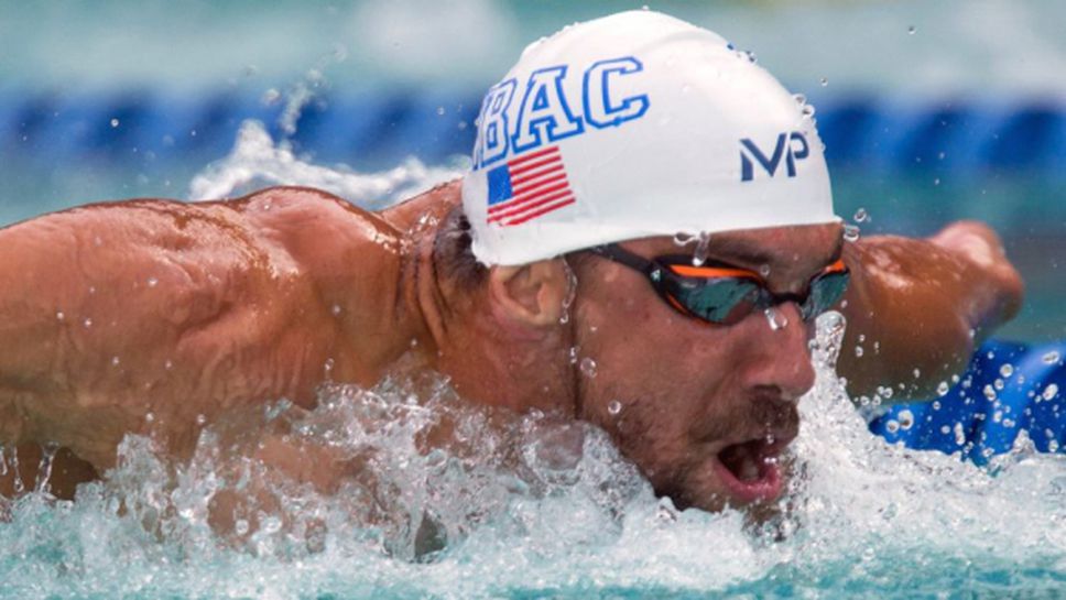 Майкъл Фелпс спечели плуването на 200 метра бътерфлай в Санта Клара