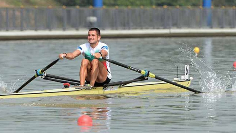 Неделчо Василев четвърти във финал "В" на скиф лека категория на Световната купа