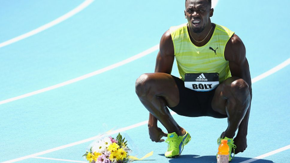 Болт отказа участие на 100 м на националния шампионат на Ямайка