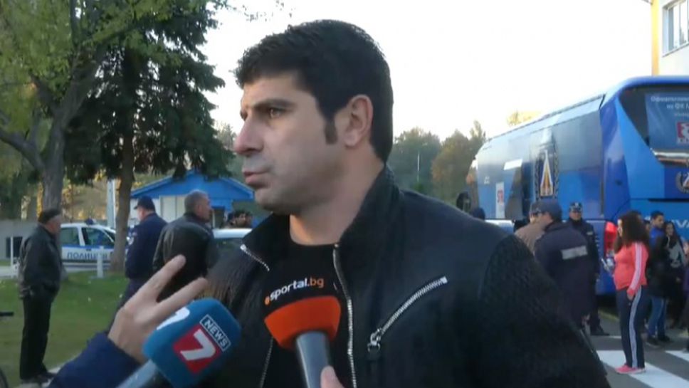Гонзо: Смятам, че има по-силни съперници от ЦСКА за купата