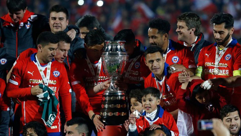 Чили пренаписа историята на Копа Америка, сълзите отново са за Меси и Аржентина! (видео + галерии)