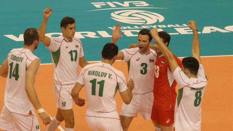 България срещу Белгия на полуфинал в Световната лига