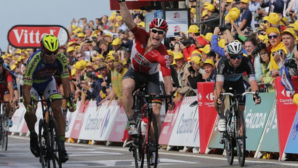 Грайпел спечели втория етап на Тур дьо Франс