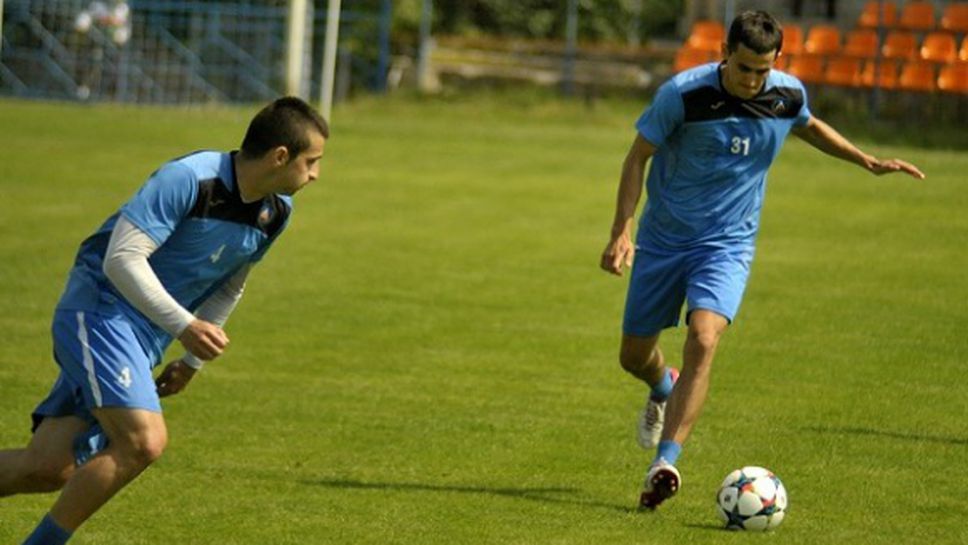 Костадинов с първа тренировка в Левски