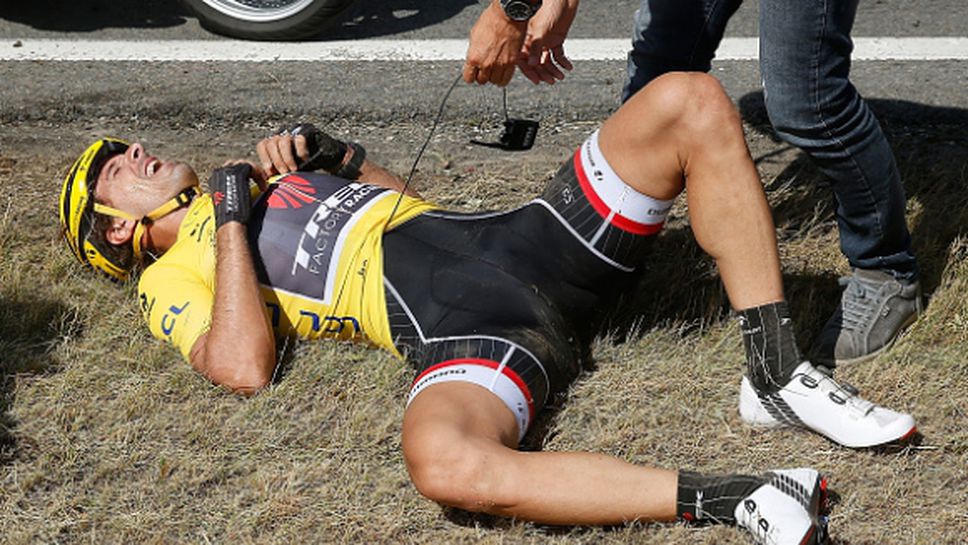 Канчелара с фрактури след вчерашното меле, напусна Тур дьо Франс