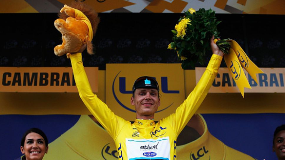 Тони Мартин спечели четвъртия етап от колоездачната обиколка на Франция