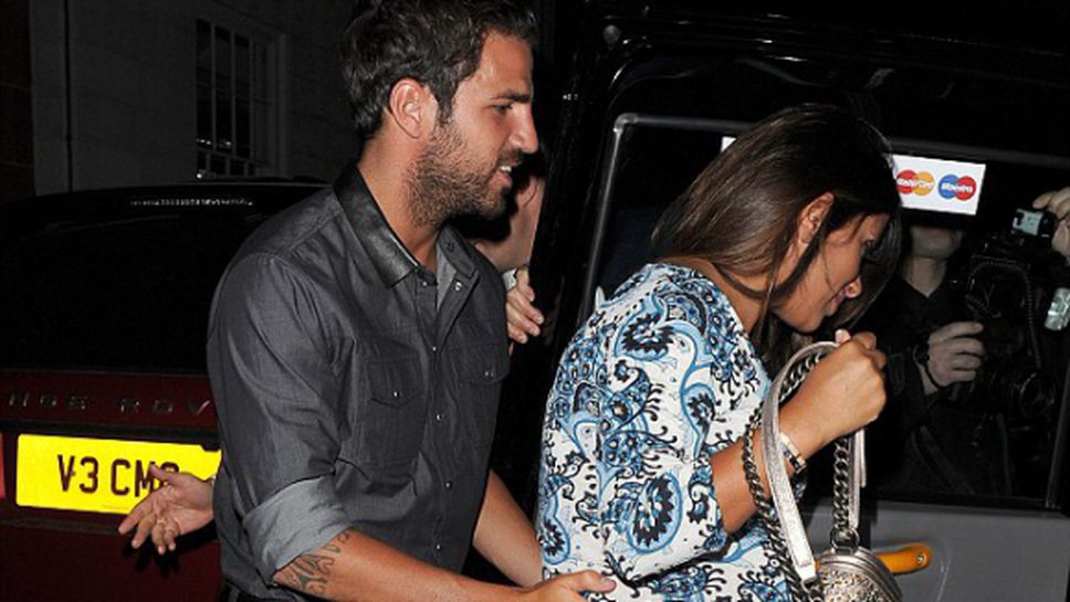 Фабрегас се наслаждава на последните си свободни дни преди турнето в САЩ