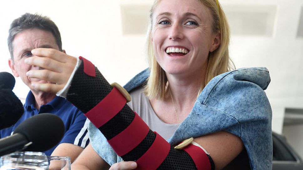 Сали Пиърсън не пада духом