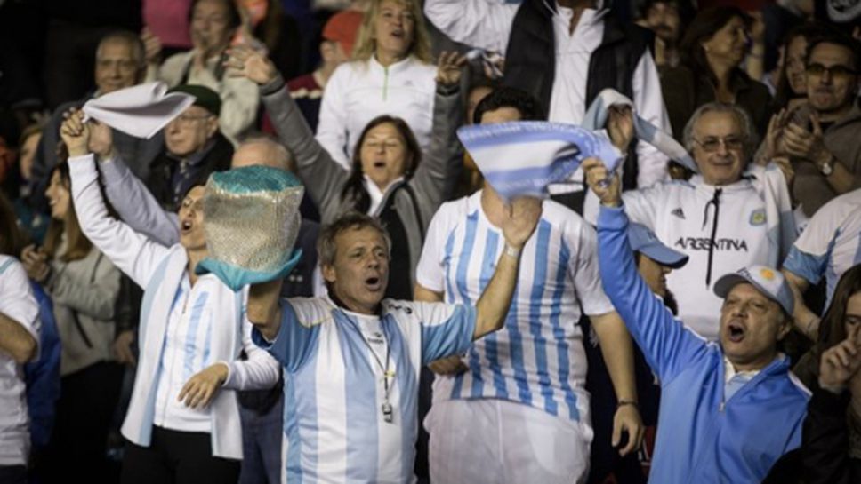 Съставът на Аржентина сред най-добрите четири в "Купа Дейвис"