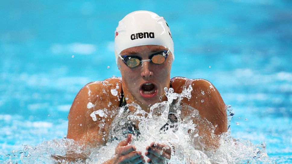 Катинка Хошсу постави нов европейски рекорд на 200 метра съчетано плуване
