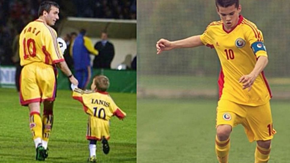 Синът на Георге Хаджи стана най-младият капитан в румънската Лига 1