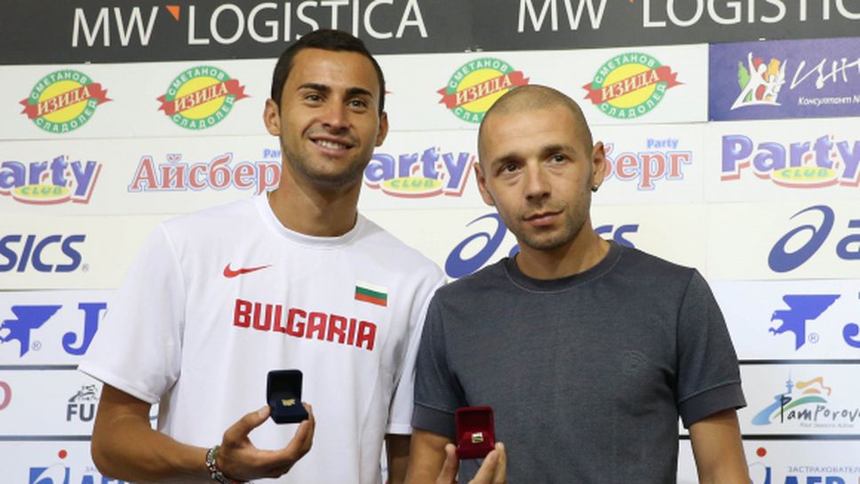 Ценов и Николов Спортист и Треньор №1 за юли