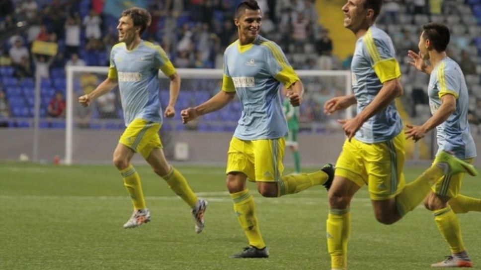 Отлична победа доближи Астана на Мъри Стоилов до Шампионската лига (видео)