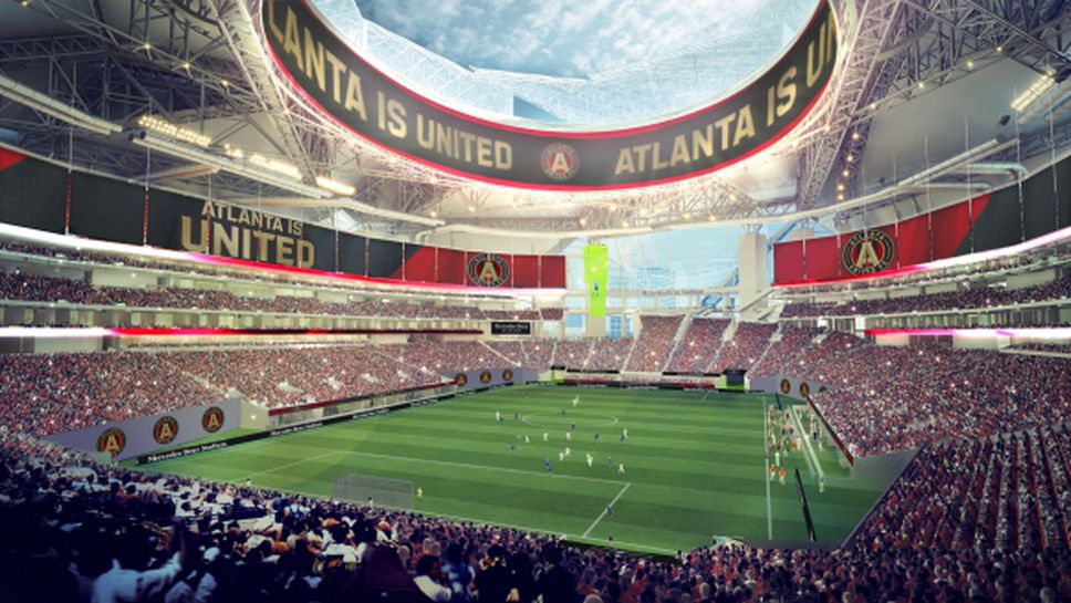 Новият стадион в Атланта ще се казва "Мерцедес-Бенц"