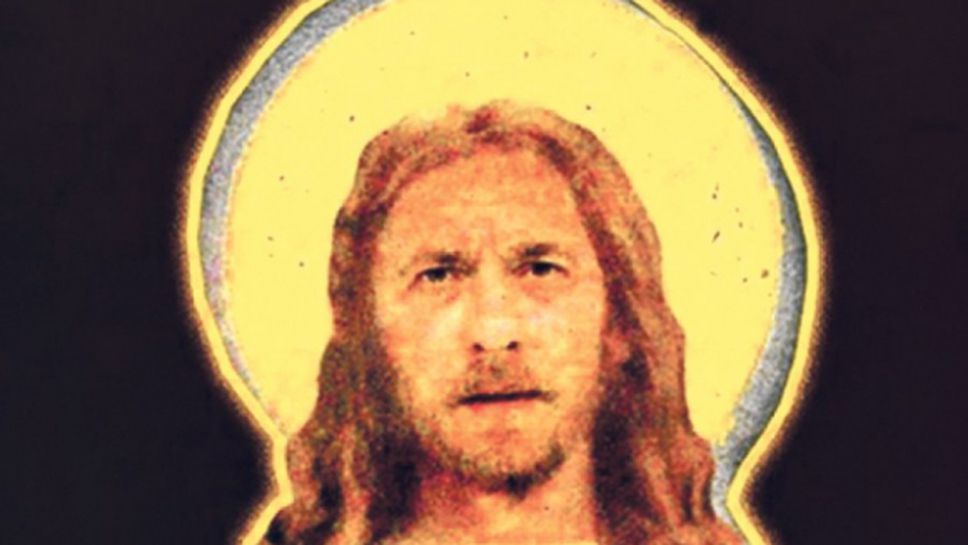 Изобразиха Йоканович като Исус