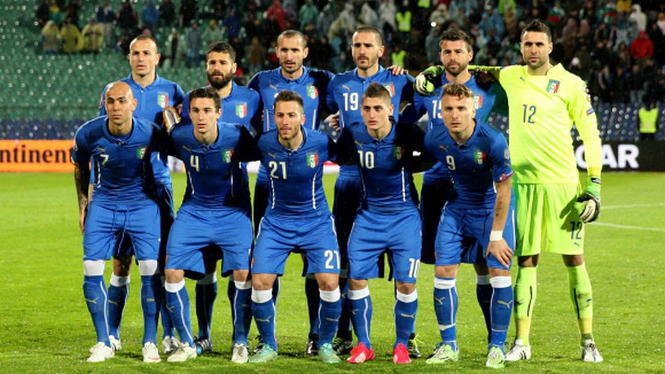 Италия с рекордните девет легионери за мача с България