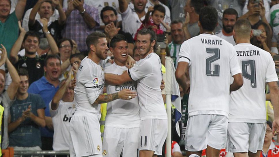Реал Мадрид се вихри на "Бернабеу", писа "5" на Бетис (видео + галерия)