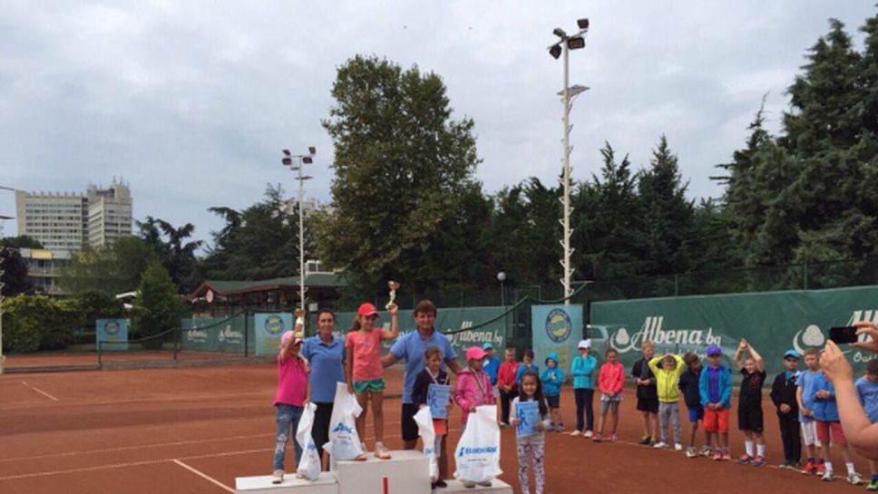 Международният турнир по тенис за деца в Албена завърши