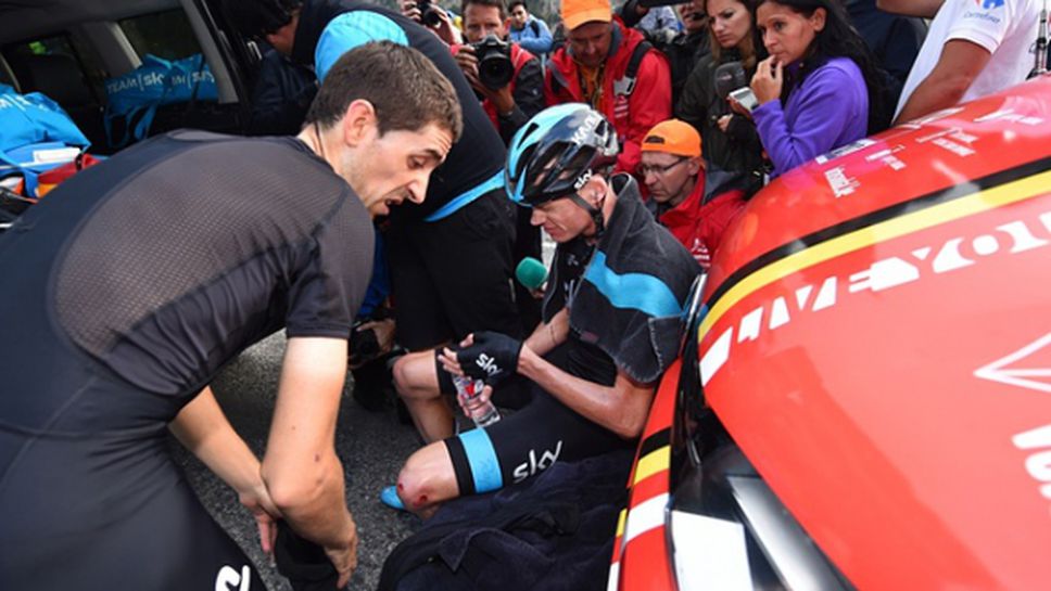 Крис Фруум прекрати участието си в Обиколката на Испания
