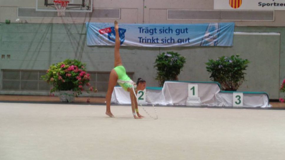Кристина Ташева спечели три златни медала в Германия