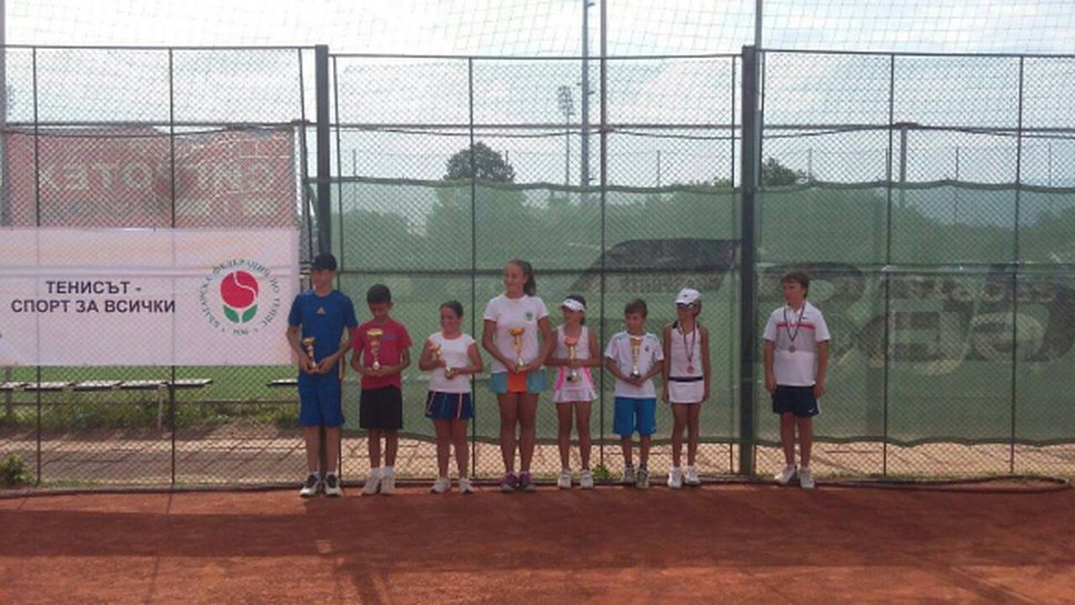 Регионалното първенство събра 34 млади тенисисти