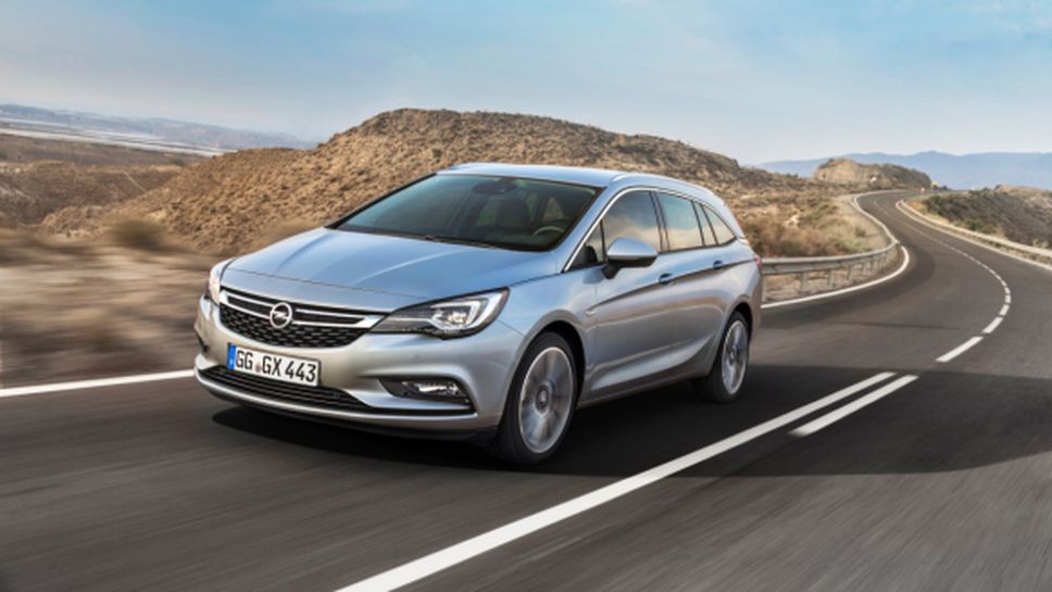 Opel Astra Sports Tourer отбелязва своята световна премиера