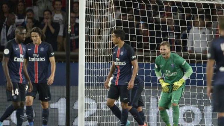 Вратар провали ПСЖ срещу Бордо (видео)