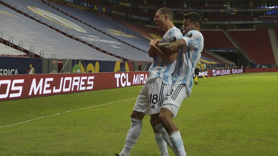 Аржентина излъга Уругвай в постно дерби на Копа Америка