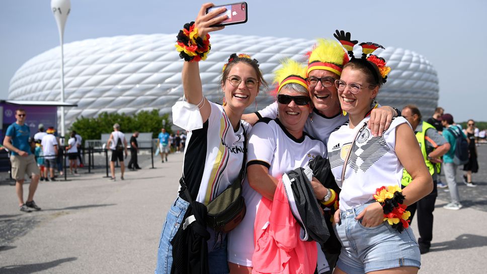 Феновете на Португалия - Германия