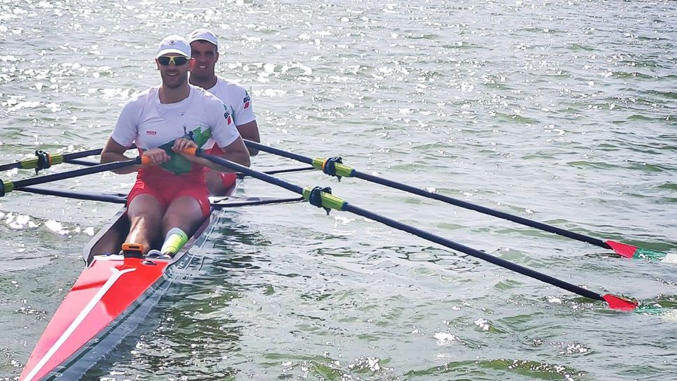 Василев и Нейков 7-и на Световната купа по гребане в Познан