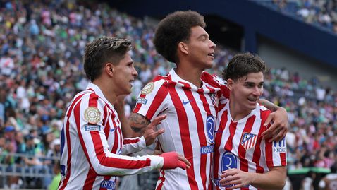  Атлетико Мадрид съкруши Сиатъл и се завърна в борбата за елиминациите 