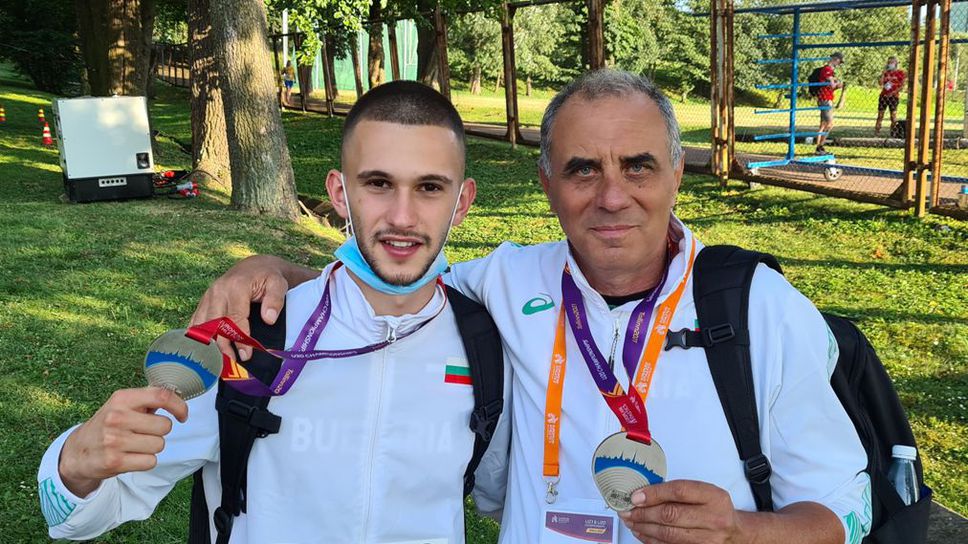 Българските треньори също получиха европейски медали