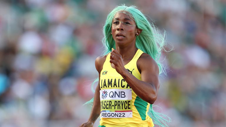 35-годишната състезателка, която спечели пета световна титла на 100 метра