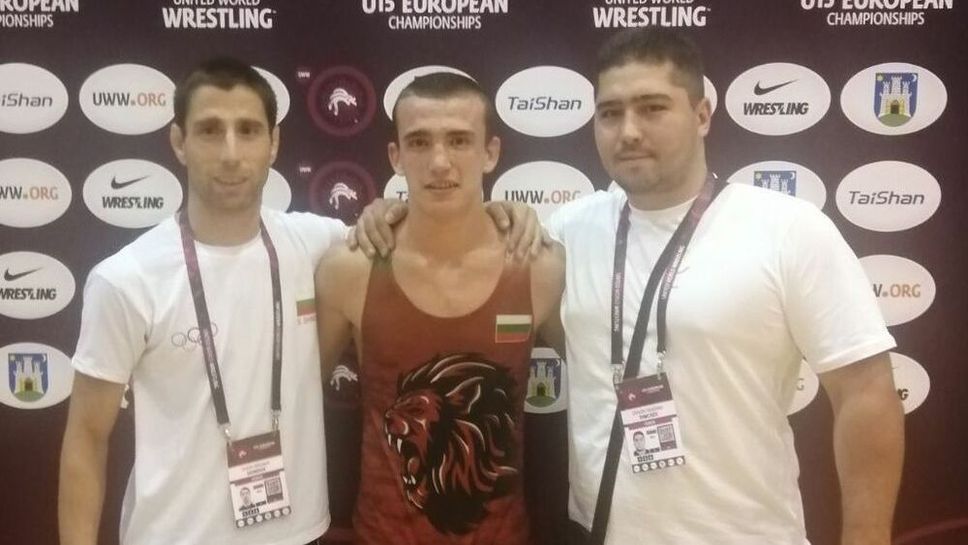 Сергей Стоев спечели европейска титла по борба за юноши