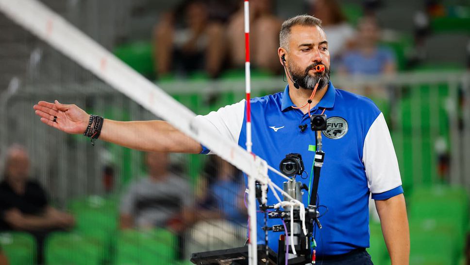 Най добрият български волейболен съдия Ивайло Иванов ще бъде един от