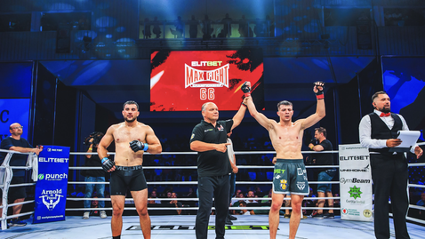 Калин Железов записа първа победа в професионалния ММА на MAX FIGHT 66