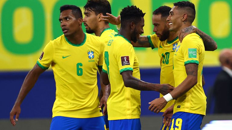 Бразилският национален отбор ще играе контролни срещи с Гана и