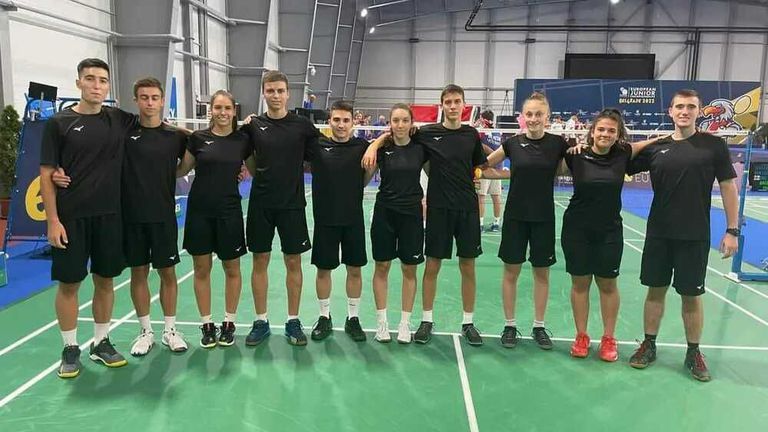 България с първа загуба на Европейското отборно по бадминтон за юноши в Белград